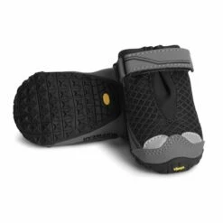 RuffWear Grip Trex Hundesko Svart 2-pakning