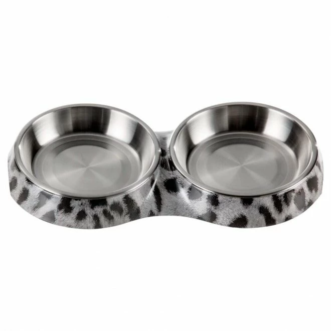 Basic Meow Melamine Skål Dyremotiv Dobbel 4 Basic Meow Melamine Skål Dyremotiv Dobbel - Bilde 2