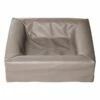 Bia Bed Original Hundeseng Beige/Grå -Kjæledyrutstyr Salgsbutikk bia badd fyrkantig 73606 f8