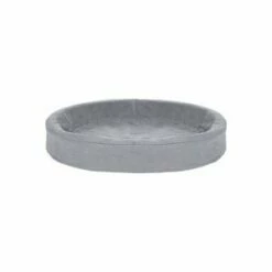 Bia Bed Overtrekk Rund/Oval Bomull Grå