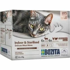 Bozita Indoor & Sterilised Multibox I Saus 12x85 G
