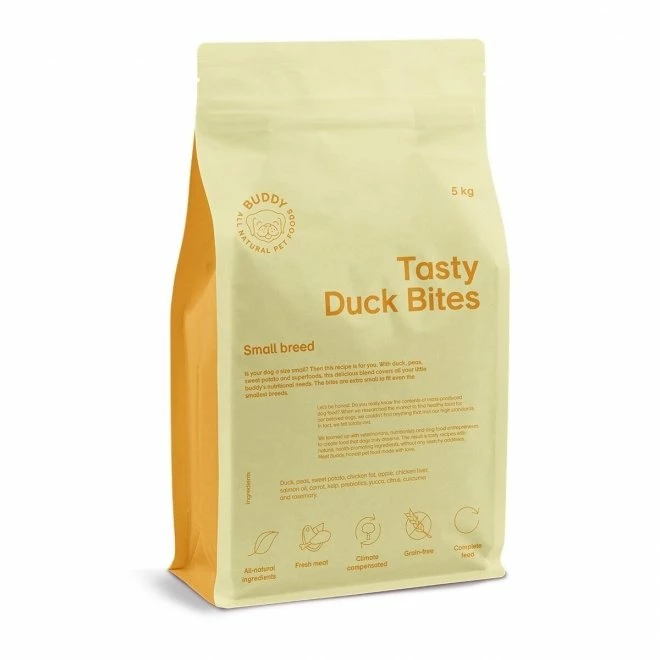 Buddy Petfoods Tasty Duck Bites 5 Kg 3 Buddy Petfoods Tasty Duck Bites 5 Kg