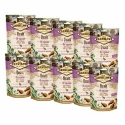 Carnilove Dog Semi Moist Snack Quail Enriched With Oregano 200 G Kjøp 10 For 469!