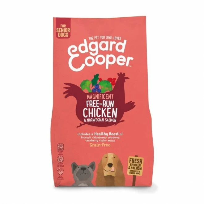 Edgard & Cooper Dog Senior Grain-Free Kylling & Laks 3 Edgard & Cooper Dog Senior Grain-Free Kylling & Laks