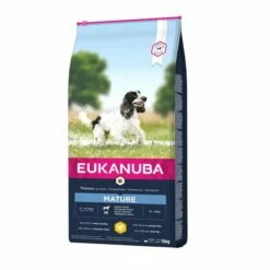 Eukanuba Dog Mature Medium Breed Chicken -Kjæledyrutstyr Salgsbutikk eukanuba dog mature medium breed 78