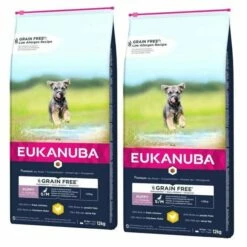 Eukanuba Puppy Grain Free Small & Medium Chicken 2 X 12kg