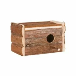 Trixie Fuglehus Av Bark Brun