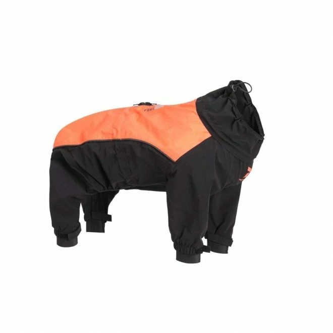 Feel Active Helsingborg Hundoverall Refleks Svart & Orange 5 Feel Active Helsingborg Hundoverall Refleks Svart & Orange - Bilde 3