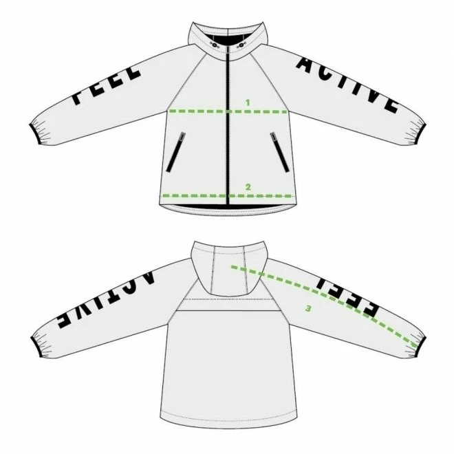 Feel Active Regnjakke Mørkegrå & Oransje 13 Feel Active Regnjakke Mørkegrå & Oransje - Bilde 11