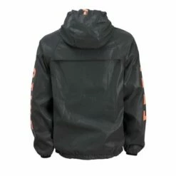 Feel Active Regnjakke Mørkegrå & Oransje 16 Feel Active Regnjakke Mørkegrå & Oransje -Kjæledyrutstyr Salgsbutikk feel active reflexjacka morkgra f4