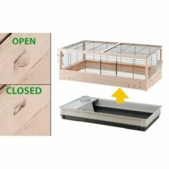 Ferplast Arena 120Kaninbur -Kjæledyrutstyr Salgsbutikk ferplast arena 120 125x645x51 cm 3d