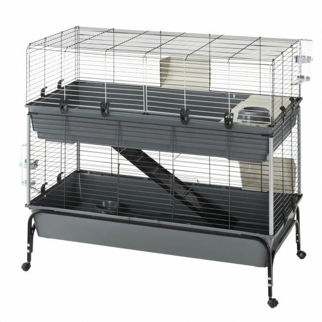 Ferplast Rabbit 120 Dobbel Kaninbur 3 Ferplast Rabbit 120 Dobbel Kaninbur