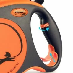 Flexi Xtreme 5 M Kobbel Orange -Kjæledyrutstyr Salgsbutikk flexi xtreme 5 m band orange 4a