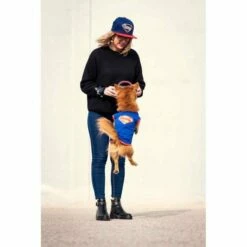 For FAN Pets Superman Hundegenser Blå -Kjæledyrutstyr Salgsbutikk for fan pets t paita superman az e1