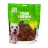 FourFriends Dog Chicken & Liver Chip 400 G -Kjæledyrutstyr Salgsbutikk fourfriends dog chicken liver chip 12