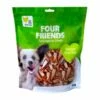 FourFriends Dog Chicken Twist Bite 400 G -Kjæledyrutstyr Salgsbutikk fourfriends dog chicken twist bite 45