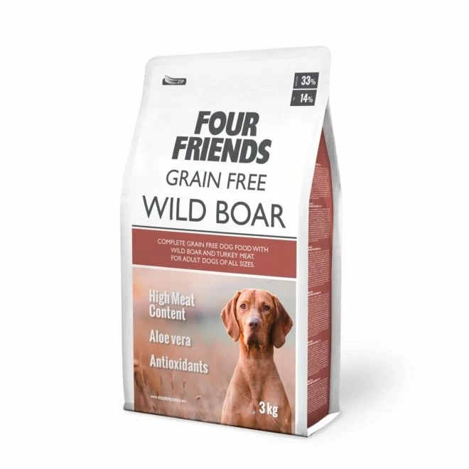 FourFriends Grain Free Wild Boar 3 FourFriends Grain Free Wild Boar