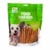 FourFriends Dog Twisted Stick Chicken 12,5 Cm -Kjæledyrutstyr Salgsbutikk fourfriends twisted stick chicken 125 cm 73736 95