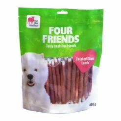 FourFriends Dog Twisted Stick Lamb 12,5 Cm