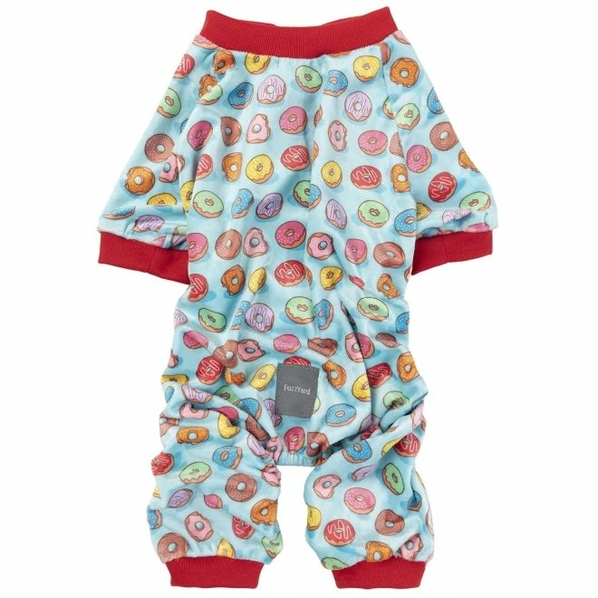 FuzzYard You Drive Me Glazy Hundepysjamas Blå 3 FuzzYard You Drive Me Glazy Hundepysjamas Blå