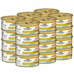 Gourmet Gold Tunfisk Mousse 24x85 G -Kjæledyrutstyr Salgsbutikk gourmet gold tonnikala mousse 24x 85g 69