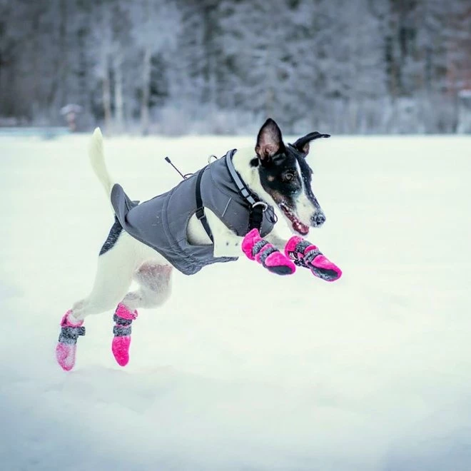 FinNero Halla Fleece Boots Rosa 4-pakk 3 FinNero Halla Fleece Boots Rosa 4-pakk