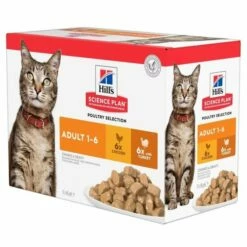 Hill's Science Plan Cat Adult Chicken & Turkey 12x85 G
