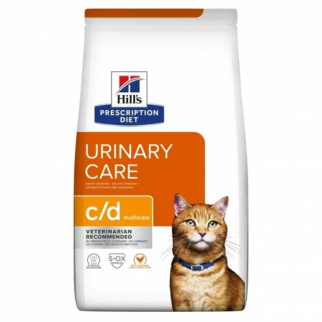 Hill's Prescription Diet Feline C/d Urinary Care Multicare Chicken 3 Hill's Prescription Diet Feline C/d Urinary Care Multicare Chicken
