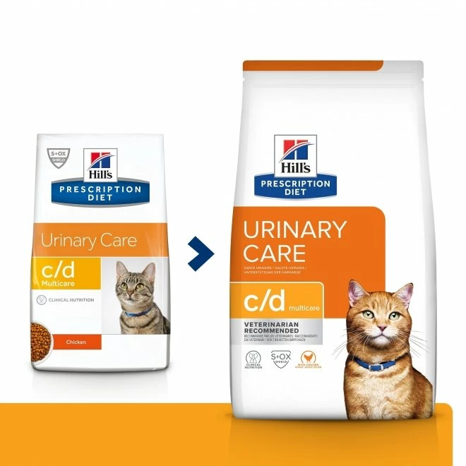 Hill's Prescription Diet Feline C/d Urinary Care Multicare Chicken 4 Hill's Prescription Diet Feline C/d Urinary Care Multicare Chicken - Bilde 2