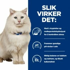 Hill's Prescription Diet Feline C/d Urinary Care Multicare Stress Chicken -Kjæledyrutstyr Salgsbutikk hills diet cat c d urinary stress 4kg ef