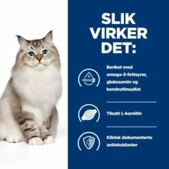 Hill's Prescription Diet Feline J/d Mobility Chicken -Kjæledyrutstyr Salgsbutikk hills diet cat j d 5kg 7f