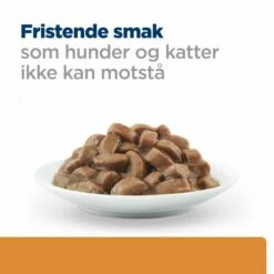 Hill's Prescription Diet Feline K/d Kidney Care Salmon 12x85 G -Kjæledyrutstyr Salgsbutikk hills diet cat k d salmon pouch 12x85g c3