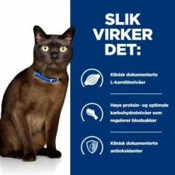 Hill's Prescription Diet Feline M/d Diabetes Care Chicken -Kjæledyrutstyr Salgsbutikk hills diet cat m d 15kg b9