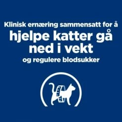Hill's Prescription Diet Feline M/d Diabetes Care Chicken -Kjæledyrutstyr Salgsbutikk hills diet cat m d 15kg fa
