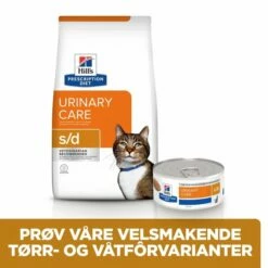Hill's Prescription Diet Feline S/d Urinary Care Chicken 17 Hill's Prescription Diet Feline S/d Urinary Care Chicken -Kjæledyrutstyr Salgsbutikk hills diet cat s d 15kg f6