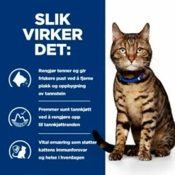 Hill's Prescription Diet Feline T/d Dental Care Chicken -Kjæledyrutstyr Salgsbutikk hills diet cat t d 15kg ef