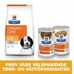 Hill's Prescription Diet Canine C/d Urinary Care Multicare Chicken -Kjæledyrutstyr Salgsbutikk hills diet dog c d multicare 2kg c0