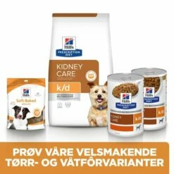 Hill's Prescription Diet Canine K/d Kidney Care Original -Kjæledyrutstyr Salgsbutikk hills diet dog k d 2kg 81