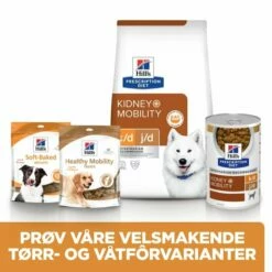Hill's Prescription Diet Canine K/d + Mobility Kidney + Joint Care Original -Kjæledyrutstyr Salgsbutikk hills diet dog k d mobility 12kg 5e