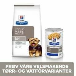 Hill's Prescription Diet Canine L/d Liver Care Original 16 Hill's Prescription Diet Canine L/d Liver Care Original -Kjæledyrutstyr Salgsbutikk hills diet dog l d 2kg a3