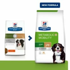 Hill's Prescription Diet Canine J/d Metabolic + Mobility Weight Chicken 21 Hill's Prescription Diet Canine J/d Metabolic + Mobility Weight Chicken -Kjæledyrutstyr Salgsbutikk hills diet dog metabolicmobility 12kg 2e