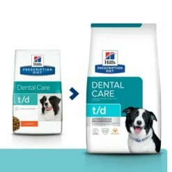 Hill's Prescription Diet Canine T/d Dental Care Chicken -Kjæledyrutstyr Salgsbutikk hills diet dog t d 10kg 2e