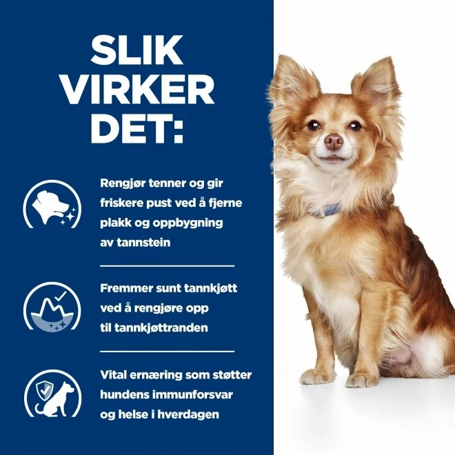 Hill's Prescription Diet Canine T/d Dental Care Mini Chicken 3 Kg 6 Hill's Prescription Diet Canine T/d Dental Care Mini Chicken 3 Kg - Bilde 4