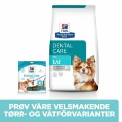 Hill's Prescription Diet Canine T/d Dental Care Mini Chicken 3 Kg 17 Hill's Prescription Diet Canine T/d Dental Care Mini Chicken 3 Kg -Kjæledyrutstyr Salgsbutikk hills diet dog t d mini 3kg ba