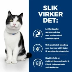 Hill's Prescription Diet Feline I/d Digestive Care Chicken -Kjæledyrutstyr Salgsbutikk hills i d cat food chicken az 14