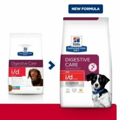 Hill's Prescription Diet Canine I/d Digestive Care Stress Mini Chicken -Kjæledyrutstyr Salgsbutikk hills i d stress mini dog food chicken az 62