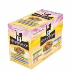 Hill's Ideal Balance Feline Adult Multipack Pouch (12x85g)