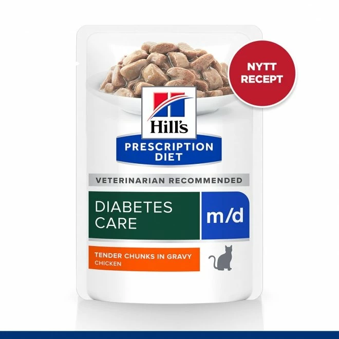 Hill's Prescription Diet Feline M/d Diabetes Care 12x85 G 4 Hill's Prescription Diet Feline M/d Diabetes Care 12x85 G - Bilde 2