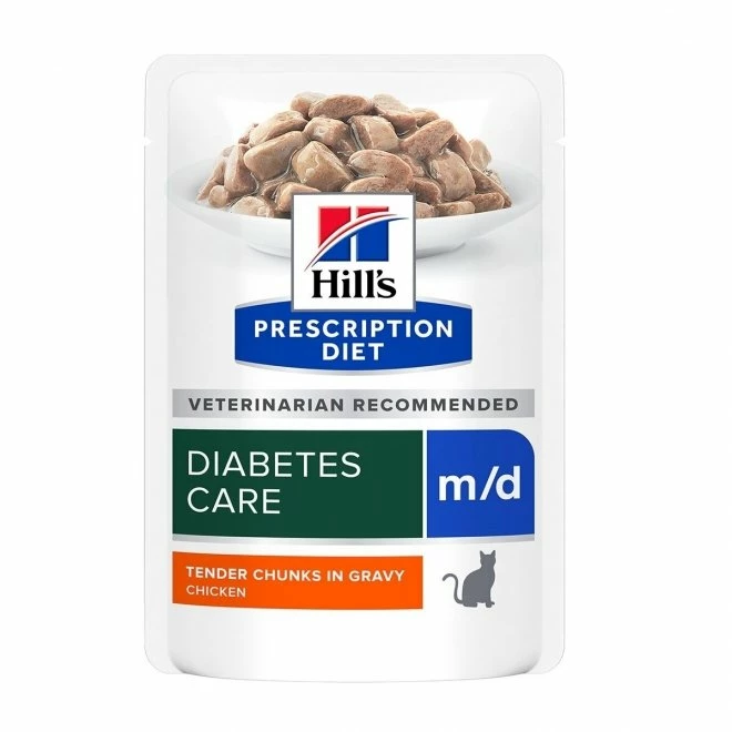 Hill's Prescription Diet Feline M/d Diabetes Care 12x85 G 3 Hill's Prescription Diet Feline M/d Diabetes Care 12x85 G