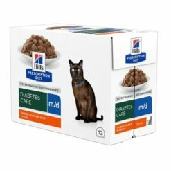Hill's Prescription Diet Feline M/d Diabetes Care 12x85 G 7 Hill's Prescription Diet Feline M/d Diabetes Care 12x85 G -Kjæledyrutstyr Salgsbutikk hills pd feline m d 12x85g az e2